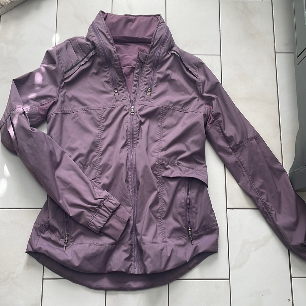 Lavender Lululemon Rain Jacket